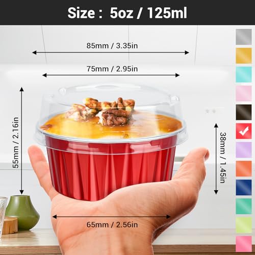 Disposable Ramekins (Red / 30pcs)