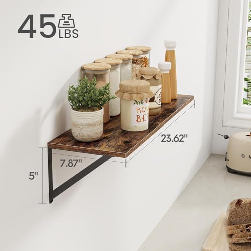 Deep Floating Shelves for Wall