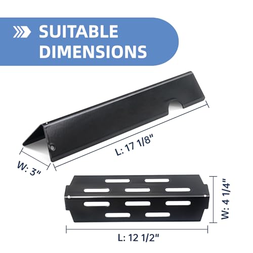 66097 Grill Grates with Grill 66041 66796 Flavorizer Bars Heat Deflectors for Weber Genesis II Grill Parts
