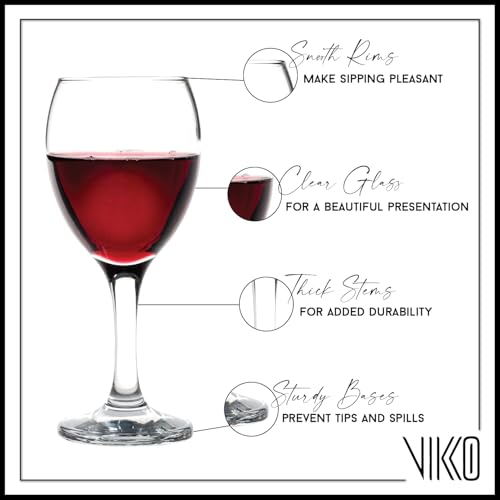11.5 Oz Wine Glasses Set of 12