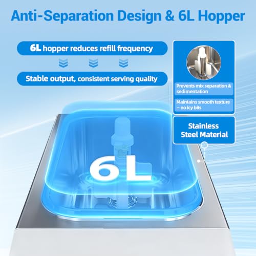 Soft Serve Ice Cream Machine ETL (Pure White)