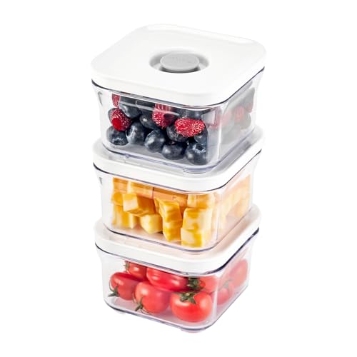 Premium Airtight Food Storage Containers (MINI SQUARE 0.3LX3PCS)