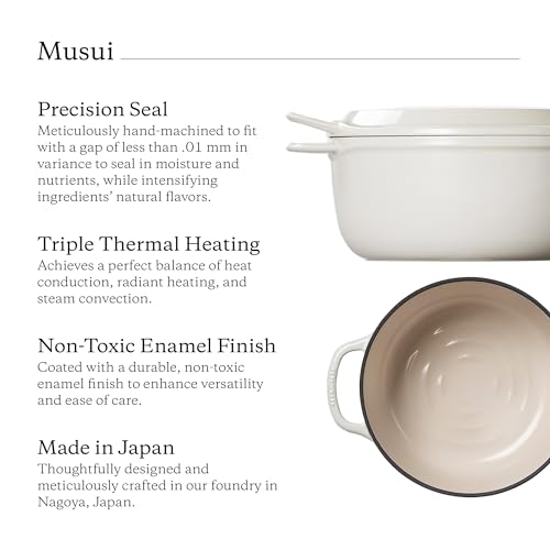 Musui Kamado Cast Iron Induction Cooker
