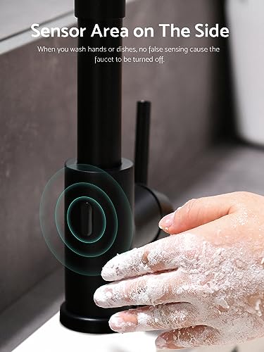 Touchless Kitchen Faucet (Matte Black)