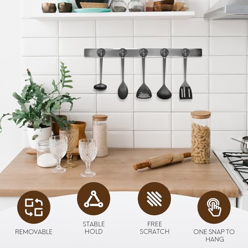 Magnetic Hooks (Gunmetal / 1.02 inches)