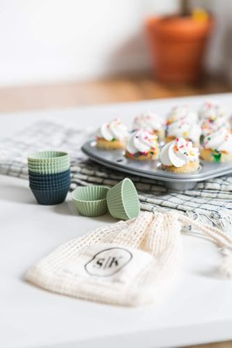 Reusable Mini Silicone Baking Cup (Mini)