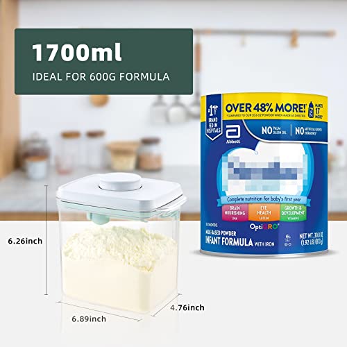Formula Container (25 oz - Clear)