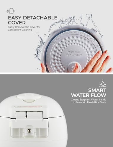 Micom Fuzzy Logic Rice Cooker (WHITE/GRAY)