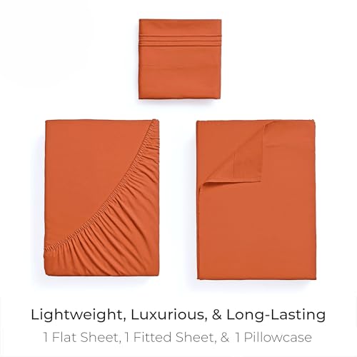 Iconic 3 Piece (1667 Poppy Orange / Twin XL)