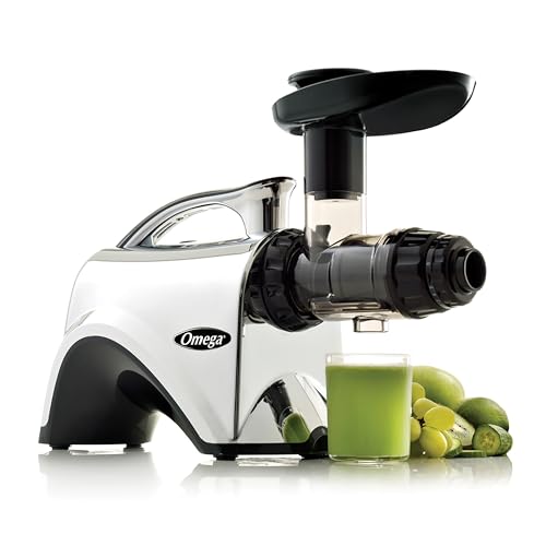 Juicer Premium Vegetable and Fruit Juice Extractor and Nutrition System Makes Nut Milks Baby Food and Sorbets (Silver)