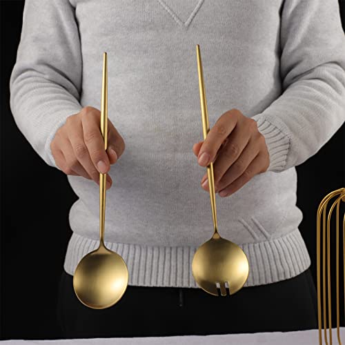 Salad Servers (Black)