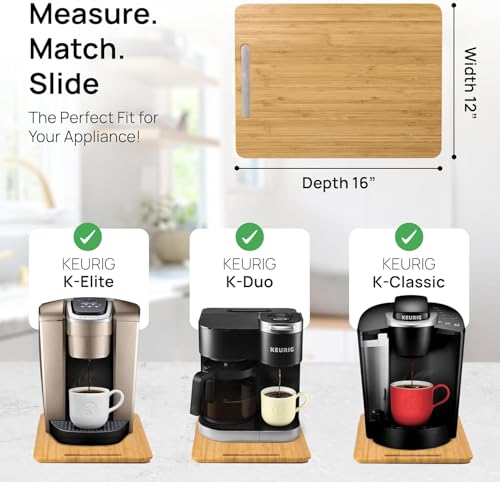 Appliance Slider (12”W x 16”D / Natural)