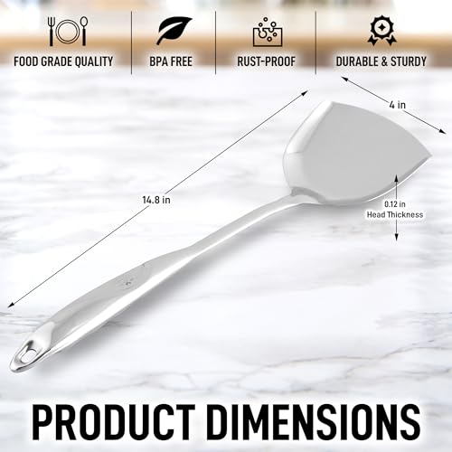 Stainless Steel Wok Spatula