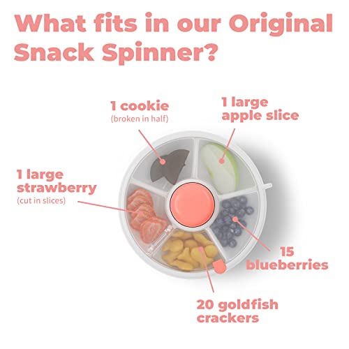 Kids Small Snack Spinner Flip Bundle with Hand Strap and Sticker Sheet (Taro Purple / Small - Flip)