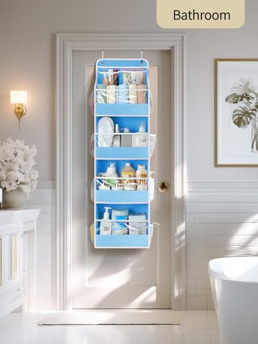 5 Tier Over the Door Organizer (Blue / 5 Tier)