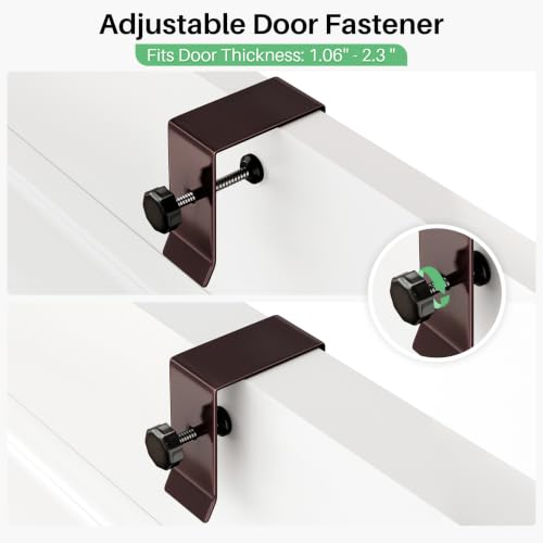 8 Tiers Over the Door Organizer (Bronze / 17" W x 6" D x 69" H)
