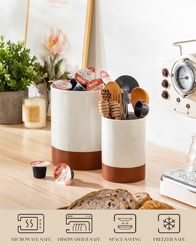 Utensil Holder (Khaki White / 5.5" (Single))