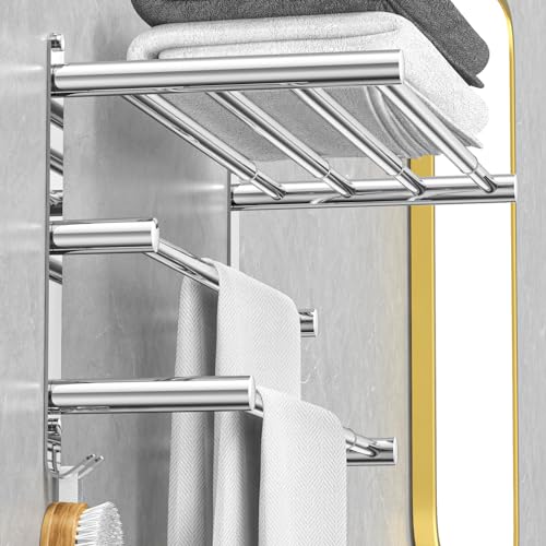 Adjustable Towel Bar for Bathroom Wall Mount17