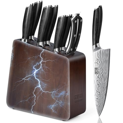 8 Pieces Knife Set with Magnetic Block (8 Pieces Knife Set)
