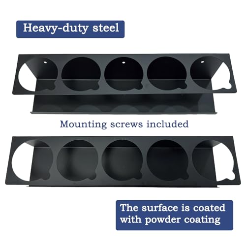 Spray Can Holder Organizer Aerosol Can Rack Wall Mount Spray Paint Storage Fit For Garage And Workspace