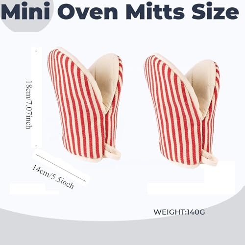 Mini Oven Mitts (Red)