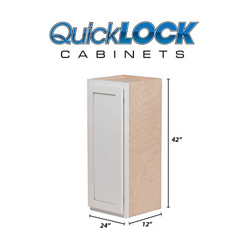 Quicklock RTA (12"D x 24"W x 42"H Standard / Pure White)