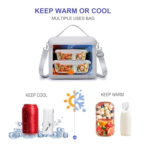 NOL 8L Insulated Lunch Bag for Women