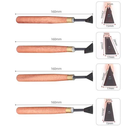 10 Piece Professional Pottery Trimming Tool Set