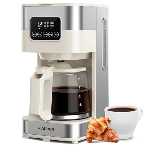 10 Cup Programmable Coffee Maker (Beige)