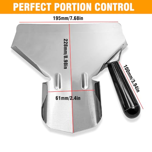 Stainless Steel French Fry & Popcorn Scoop