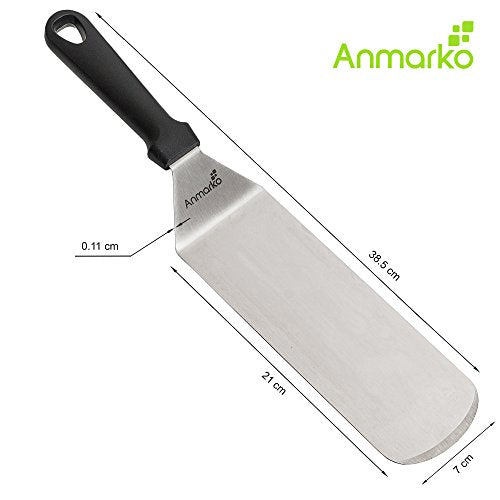 Spatula Turner Stainless Steel (Plastic handle set)