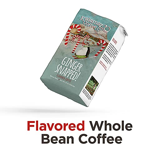 Ginger Snapped Whole Bean Coffee (12 Ounce (Pack of 3))