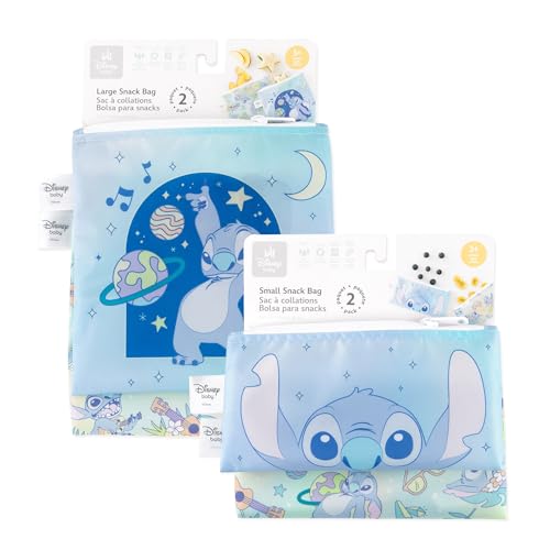 Cloth Snack & Sandwich Bags (Disney Aloha Stitch)