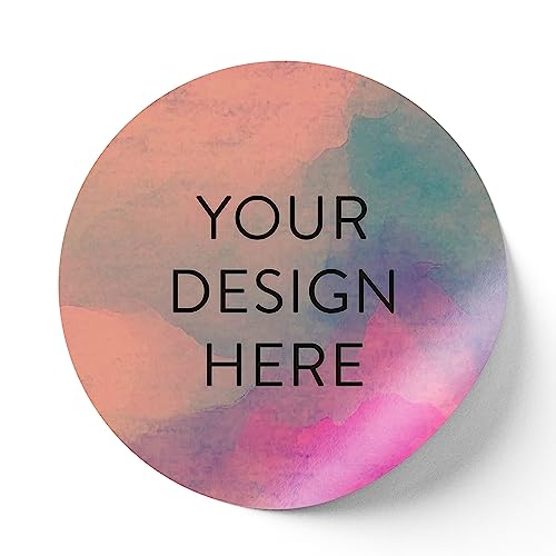 Custom Vinyl Stickers Your Image (100 Count)