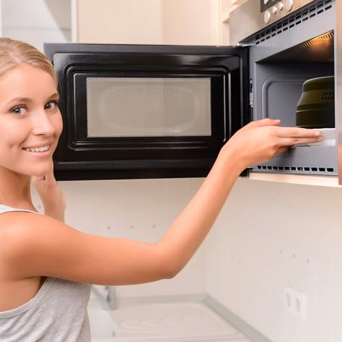 Collapsible Microwave Cover for Food (Black)