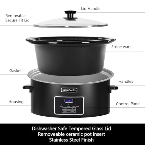6 Quart Programmable Slow Cooker