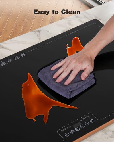 Electric Warming Tray (32″×18″ / Gold)