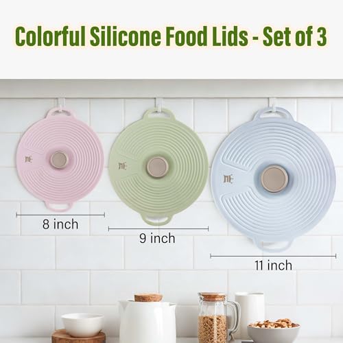 Silicone Lids for Bowl 3 Pack (A-3Mix)