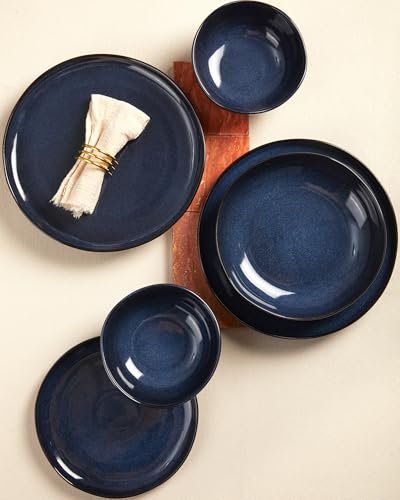 Extra Large Dinnerware Set for 12 (Starry Blue / Set (36pcs))