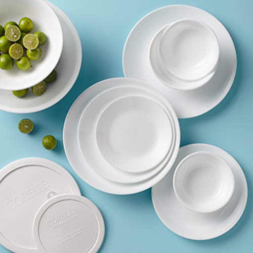 Vitrelle 78 Piece Service for 12 Dinnerware Set (78 Piece / Winter Frost White)