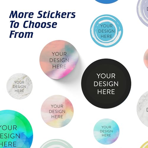 Custom Vinyl Stickers Your Image (100 Count)