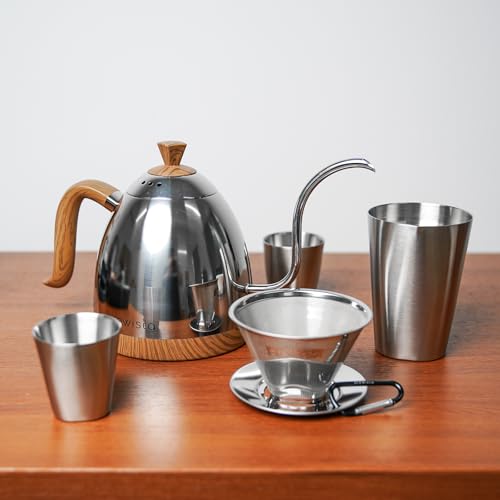 Artisan Electric Gooseneck Kettle (Mirror Polished)