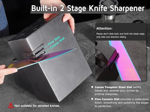 18 Slot Kitchen Knives Block (18 Count)