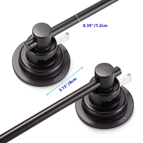 16 Inch Suction Cup Towel Bar (Suction Towel Bar-16 Inch Rubbed Bronze)