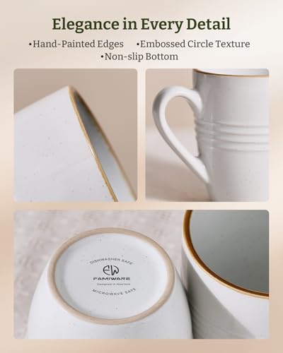Jupiter Coffee Mugs Set of 6 (6pcs / Jupiter-White)