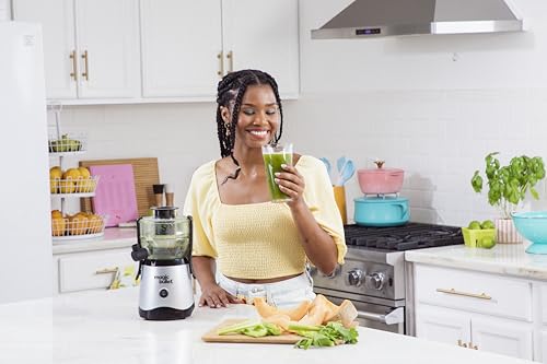 Mini Juicer Countertop Space (Without Cup / Silver)