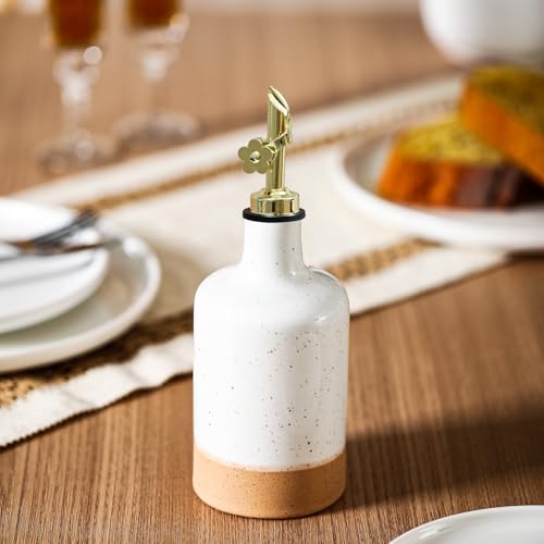 Ceramic Olive Oil Dispenser Bottle