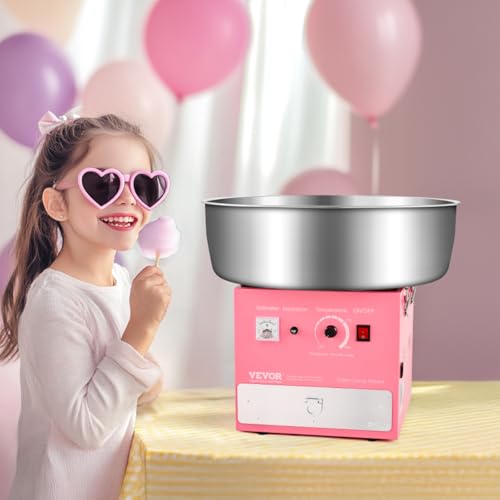 Electric Cotton Candy Machine (Pink / Without Cart)