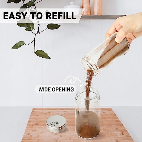 Spice Jar with Shaker Lids (6oz / 190ml)