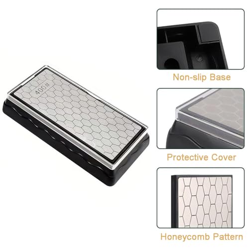 Double sided Diamond Sharpening Stone